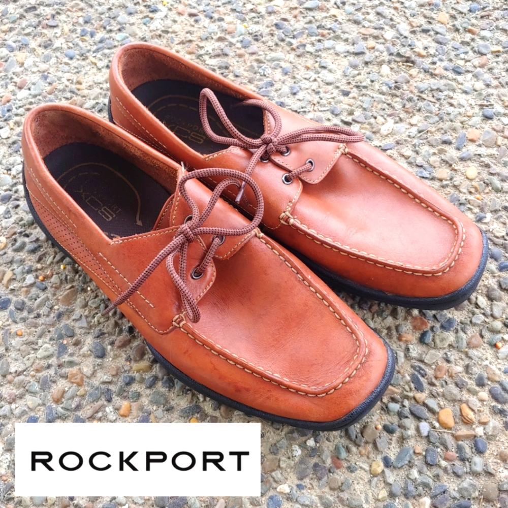 Rockport XCS Genuine Leather Men's Loafer, Size 10M, Brown